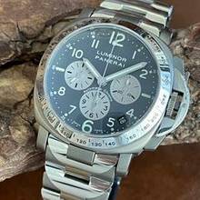 Thumbnail von Panerai Luminor Chrono Luminor Chrono EL PRIMERO - PAM00122 - FULL SET 2005 - Ref. OP6531 </h1>