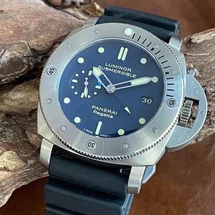  Panerai Luminor Submersible Luminor Submersible GMT Regatta - FULLSET 2012 LC100 - PAM00371 </h1> 