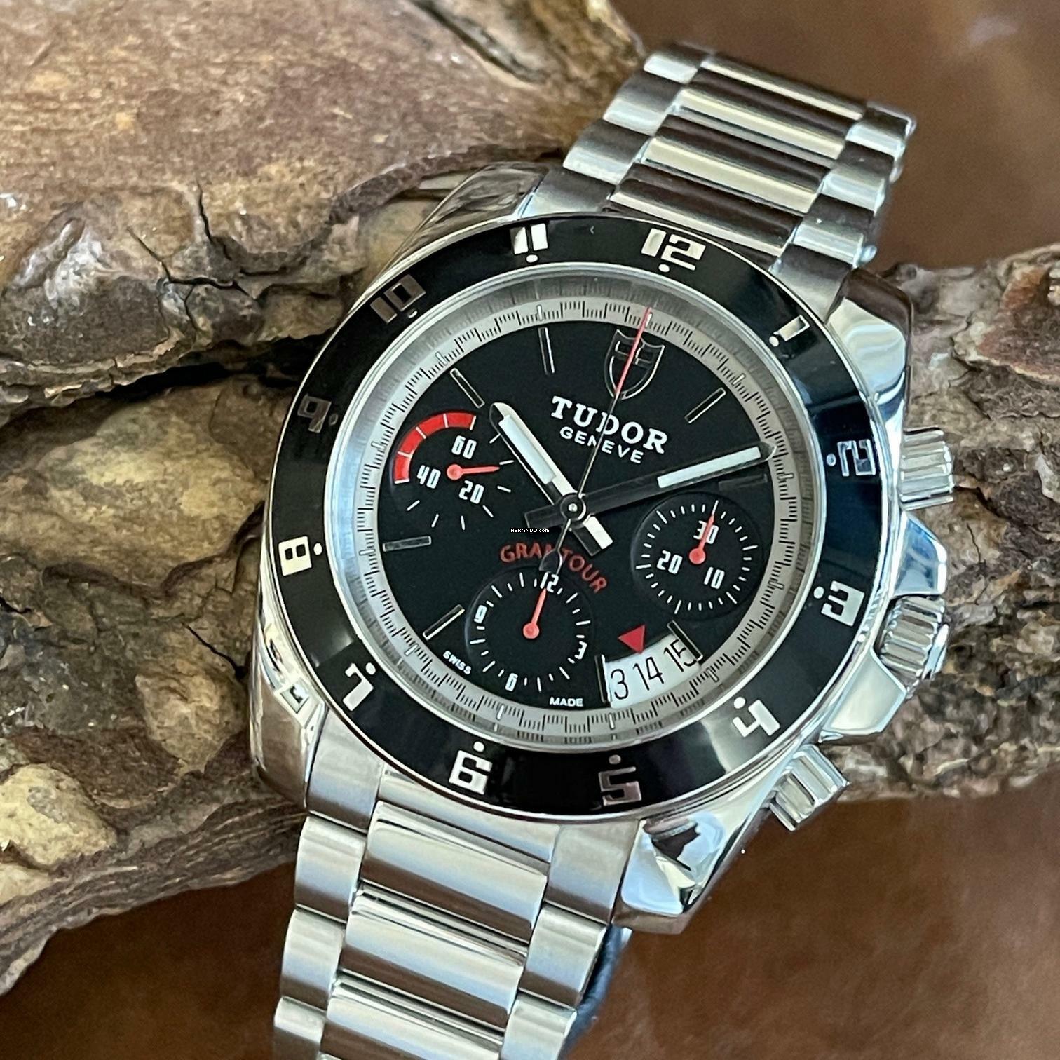  Tudor Grantour Chrono Ref 20350N - FULL SET 2012 </h1> 