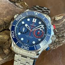 Thumbnail von Omega Seamaster Seamaster Chrono America´s Cup - FULL SET 2023 - Ref. 21030445103002 </h1>