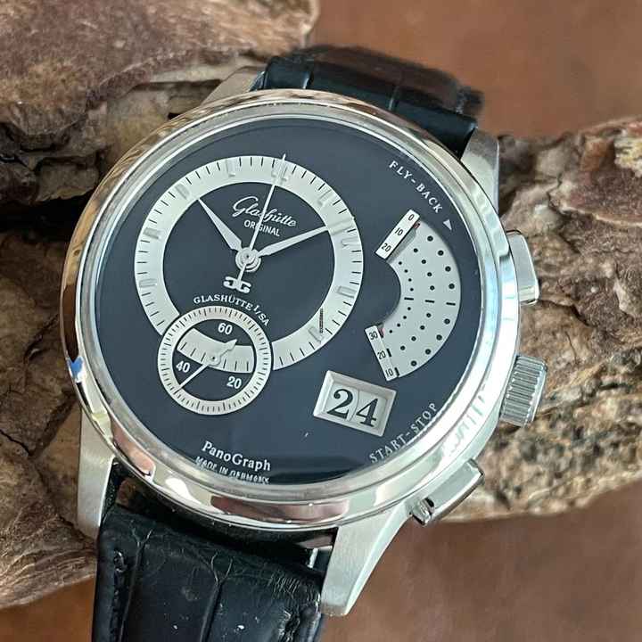  Glashütte Original PanoGraph PanoGraph Platin - Ref. 61-01-03-03-04 </h1> 