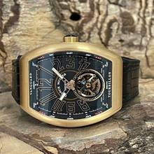 Thumbnail von Franck Muller Vanguard V45SCDT Handaufzug 2025 Roségold Sehr gut </h1>