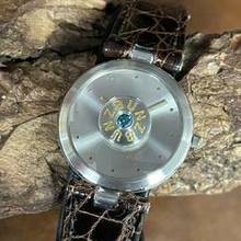 Thumbnail von Bunz Designuhr Damen PLATIN Blue Diamond - Ref. 1444