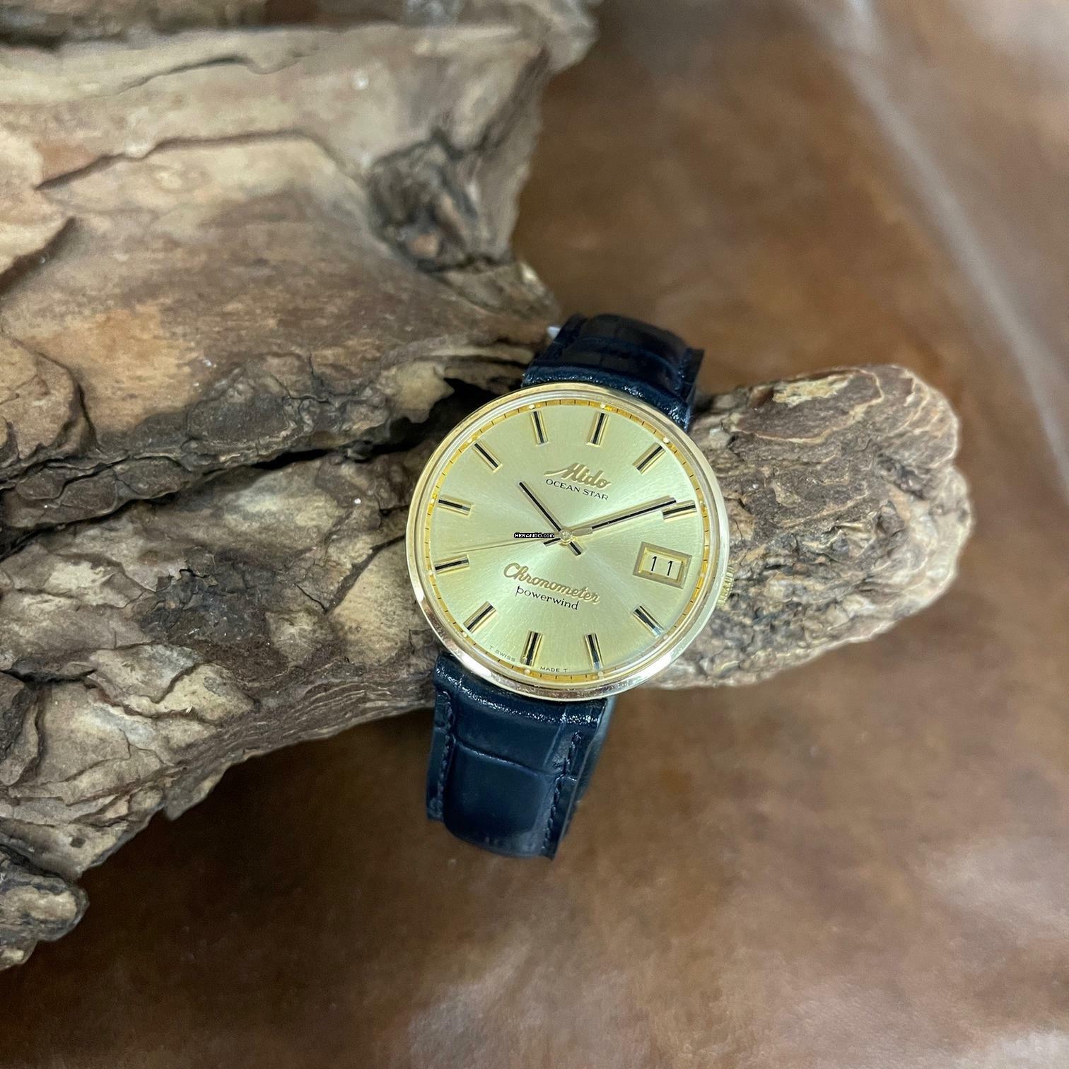 Thumbnail von Mido Ocean Star Chronometer Powerwind - 585er Gold - Ref. 5067