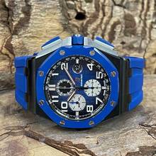 Thumbnail von Audemars Piguet Royal Oak Offshore Chronograph Chrono 44 - FULL SET 2022 - Ref. 26405CE.OO.A030CA.01