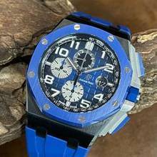 Thumbnail von Audemars Piguet Royal Oak Offshore Chronograph Chrono 44 - FULL SET 2022 - Ref. 26405CE.OO.A030CA.01