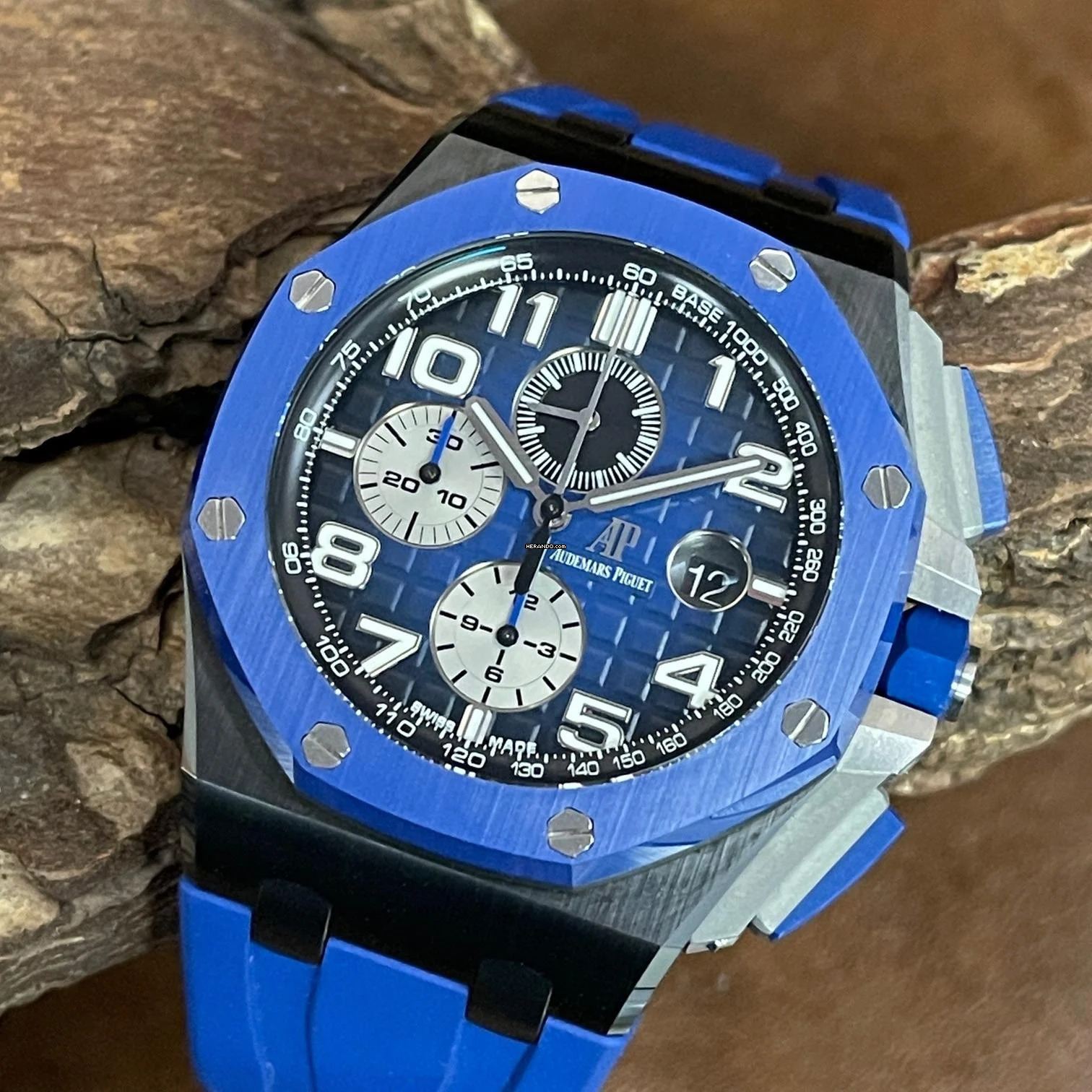  Audemars Piguet Royal Oak Offshore Chronograph Chrono 44 - FULL SET 2022 - Ref. 26405CE.OO.A030CA.01  