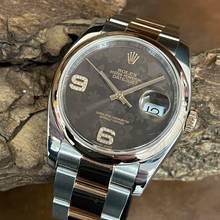 Thumbnail von Rolex Datejust 36 Datejust 36 - Brown Floral Dial - FULL SET LC100 - Ref.116201 </h1>