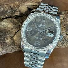 Thumbnail von Rolex Datejust 36 Diamant Lünette - FULL SET 2012 - Ref. 116244