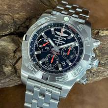 Thumbnail von Breitling Chronomat 44 Limited - FULL SET 2014 - Ref. AB011110BA50 </h1>