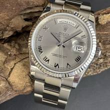 Thumbnail von Rolex Day-Date 36 Oyster Perpetual Day-Date 36 - FULL-SET 2009 - Ref. 118239 </h1>
