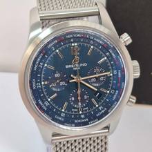 Thumbnail von Breitling Transocean Chronograph Unitime World Time 46mm Mesh Completo
