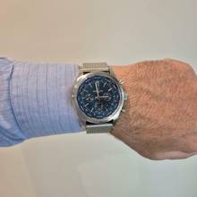 Thumbnail von Breitling Transocean Chronograph Unitime World Time 46mm Mesh Completo