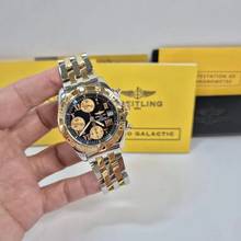 Thumbnail von Breitling Chrono Cockpit Chronograph ouro & Aço 39mm Automático Completo