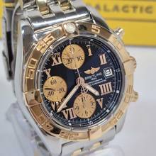 Thumbnail von Breitling Chrono Cockpit Chronograph ouro & Aço 39mm Automático Completo