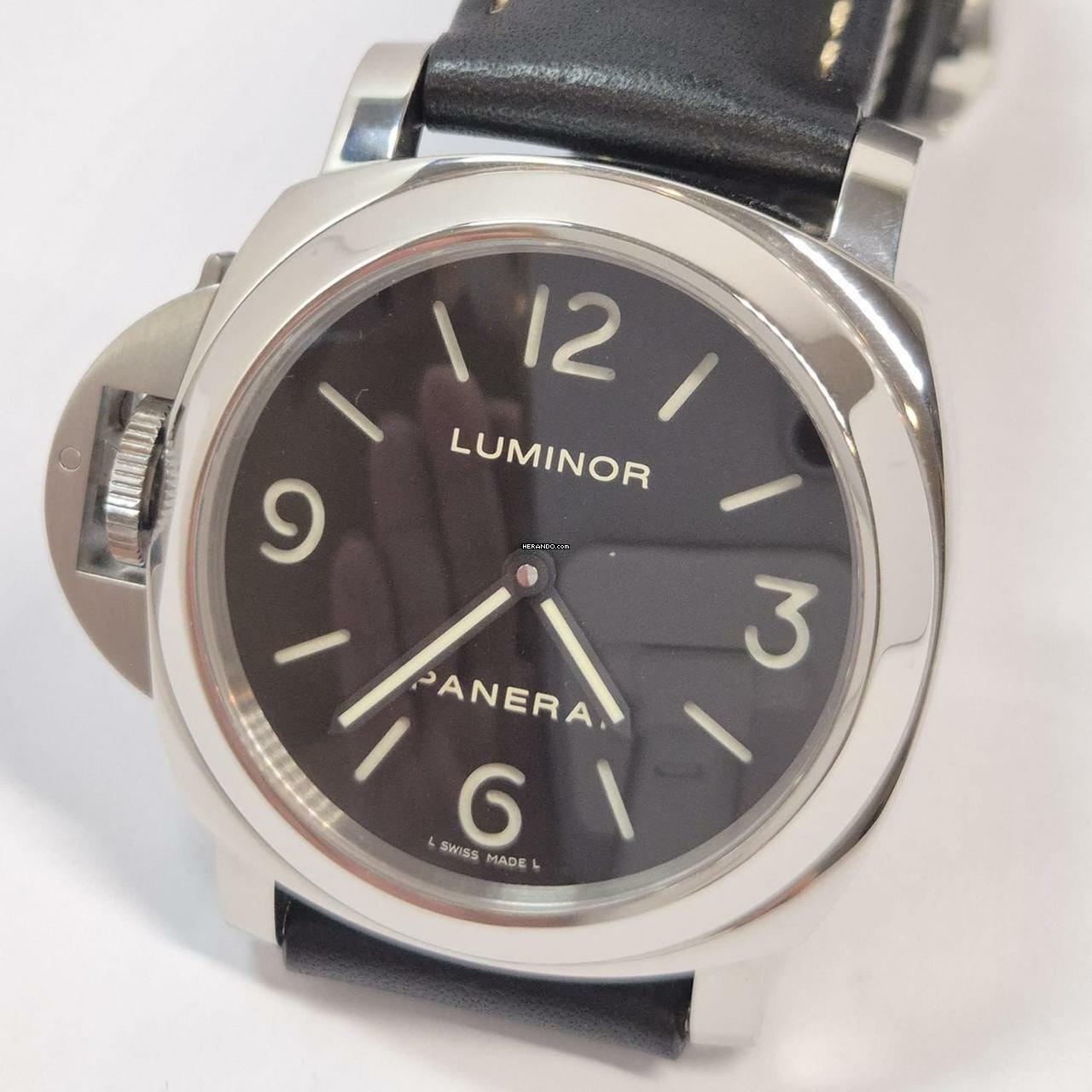 Thumbnail von Panerai Luminor Base Left-Hand Sandwich Dial 44mm Corda Completo