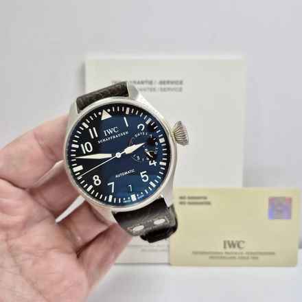  IWC Große Fliegeruhr Big Pilot 7 Days Power Reserve 46mm Automático Completo 