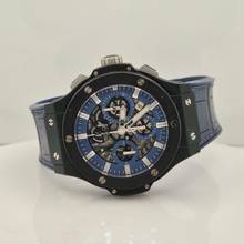 Thumbnail von Hublot Big Bang Aero Bang Black & Blue Ceramic 44mm Automático Completo