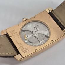 Thumbnail von Cartier Tank Américaine XL Ouro Rosé Automático 32x52mm Completo