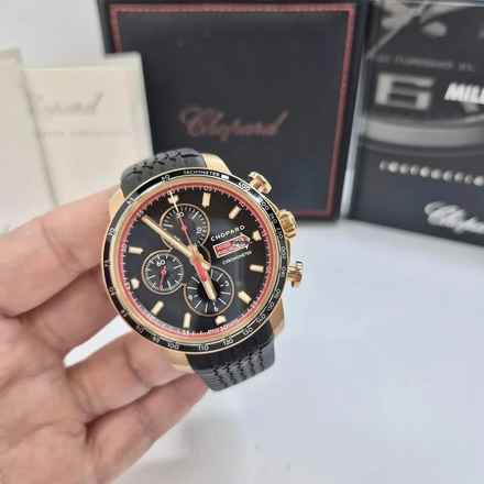  Chopard Mille Miglia GTS Chrono Ouro Rosé 42.5mm Automático Completo 