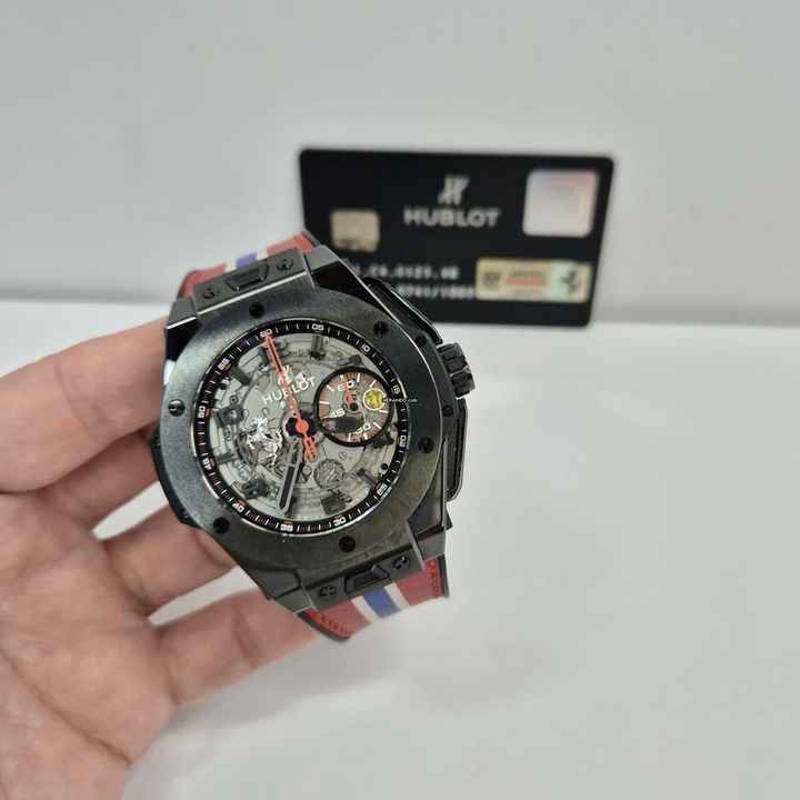  Hublot Big Bang Ferrari Unico Ferrari Ceramic Limited Edition 45mm Completo 