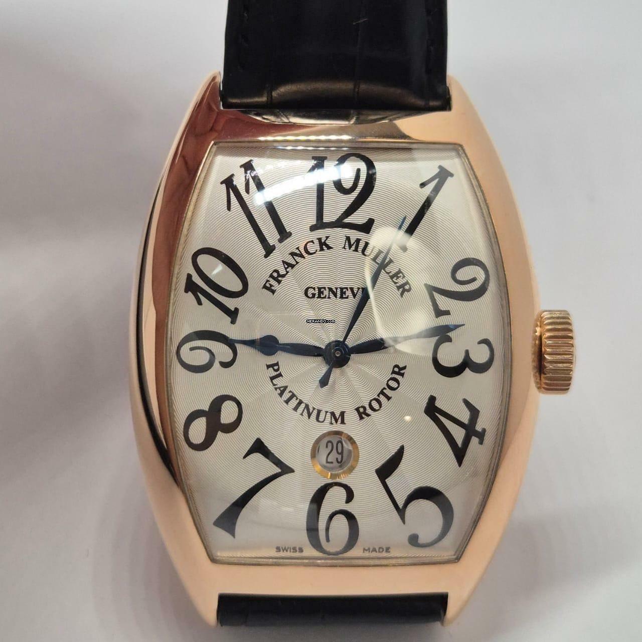 Thumbnail von Franck Muller Casablanca Jumbo Ouro Rosé Automático Completo