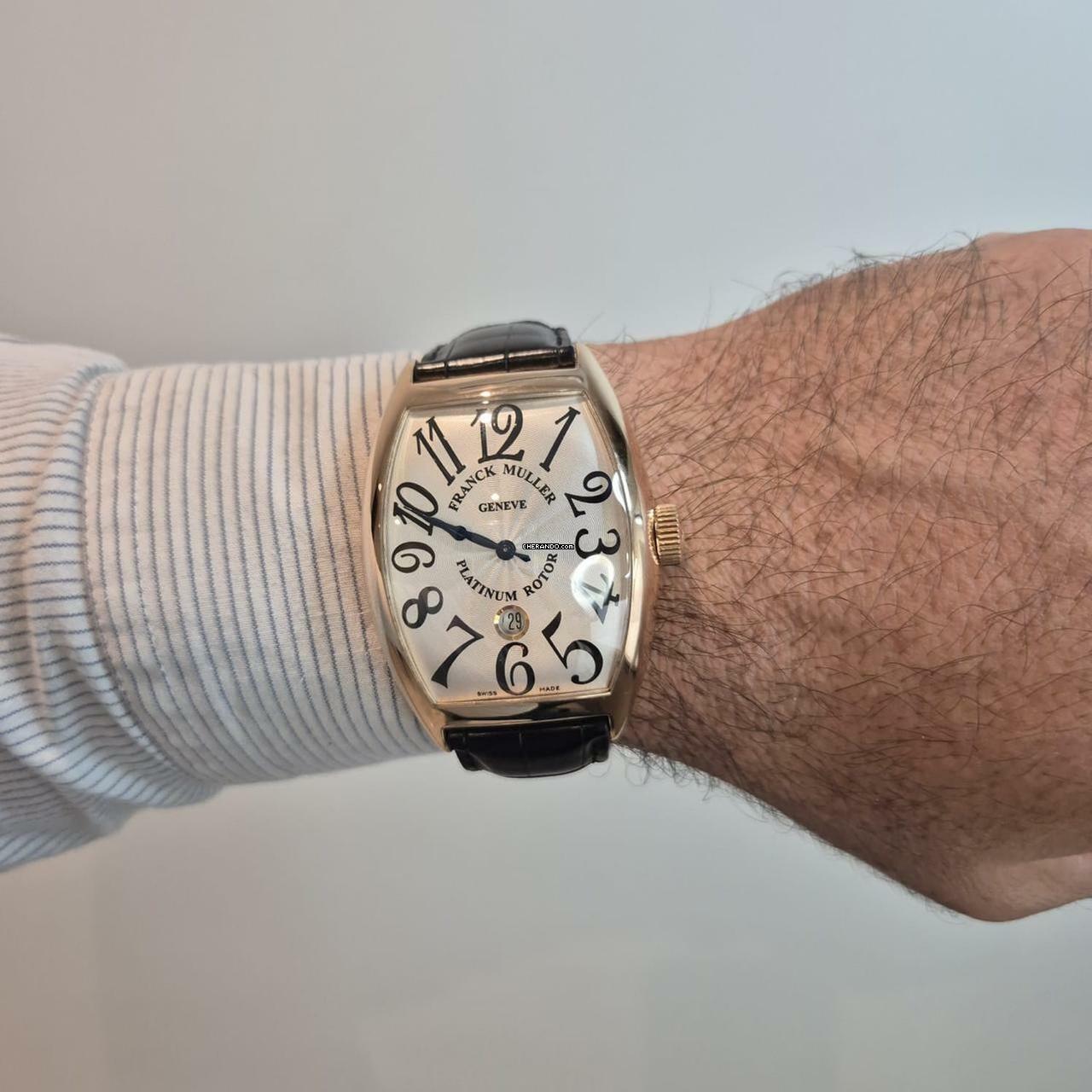 Thumbnail von Franck Muller Casablanca Jumbo Ouro Rosé Automático Completo