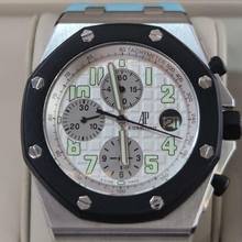 Thumbnail von Audemars Piguet Royal Oak Offshore Chronograph Rubberclad White 42mm Completo