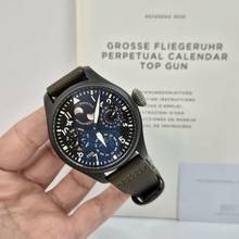 Thumbnail von IWC Große Fliegeruhr Top Gun Big Pilot Top Gun Perpetual Calendar 7 Days Automático 48mm Completo