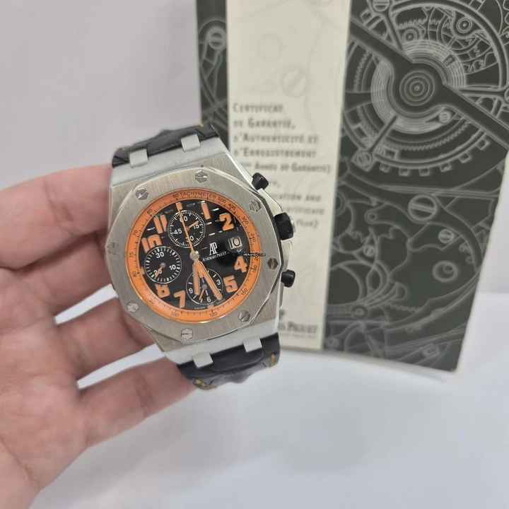  Audemars Piguet Royal Oak Offshore Chronograph Volcano 42mm Completo 