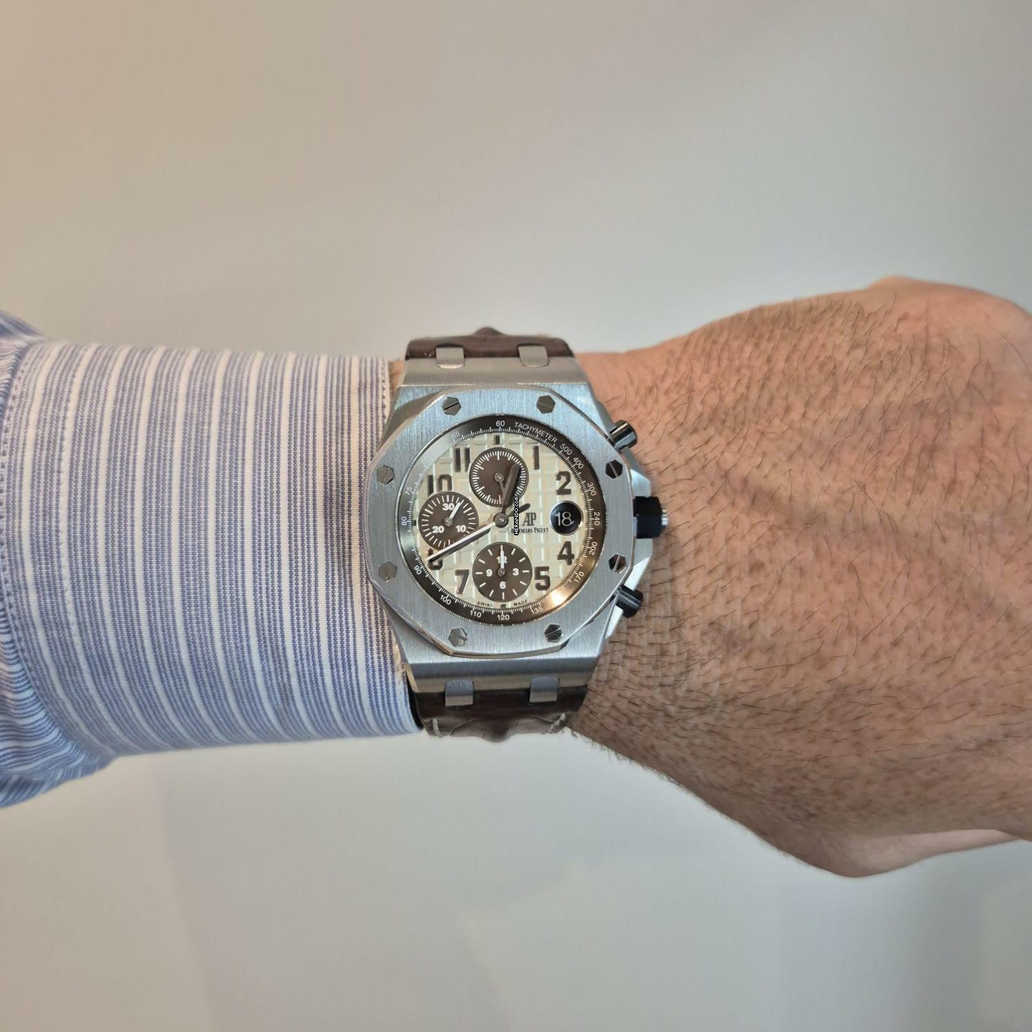 Thumbnail von Audemars Piguet Royal Oak Offshore Chronograph Safari 2 42mm Automático Completo