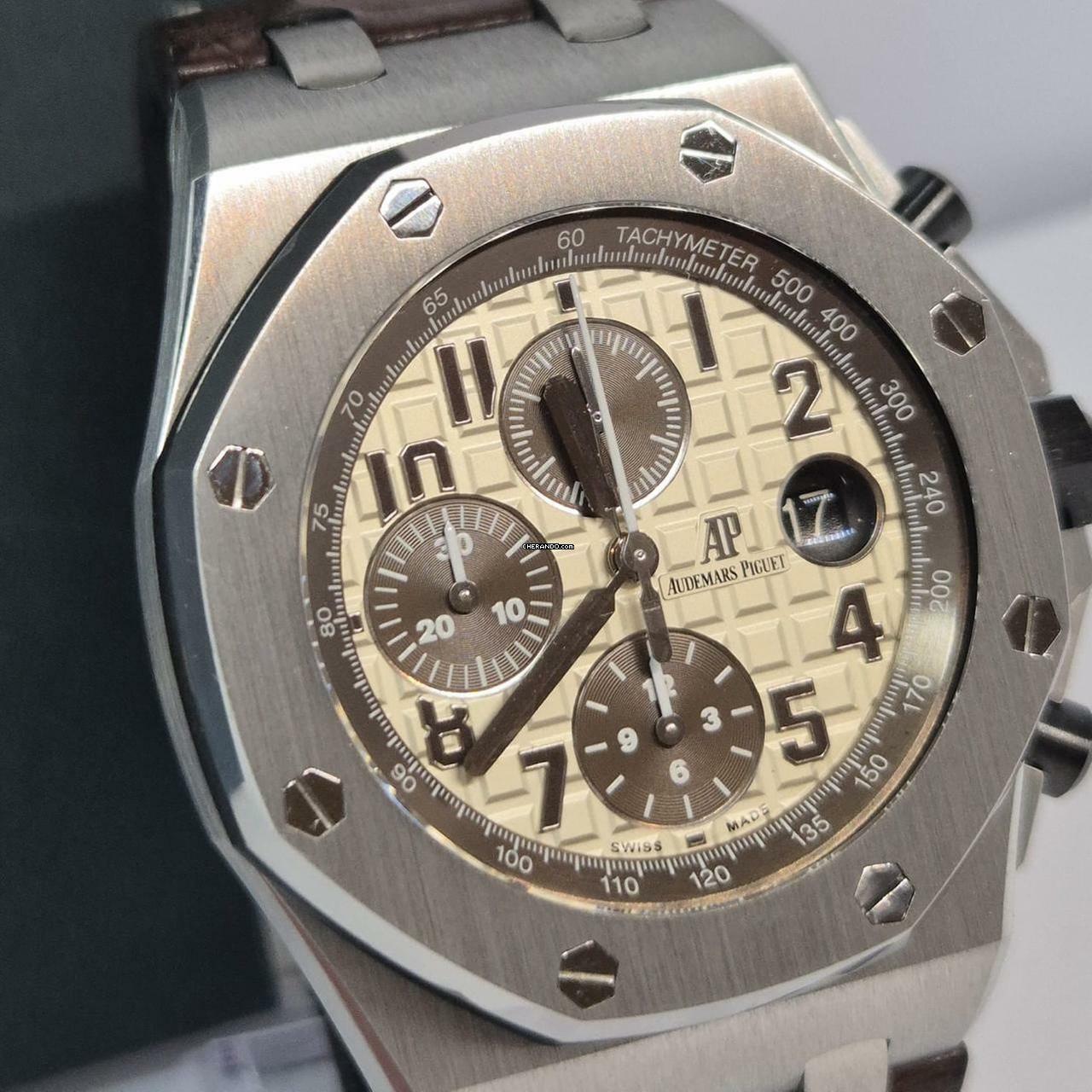 Thumbnail von Audemars Piguet Royal Oak Offshore Chronograph Safari 2 42mm Automático Completo