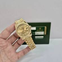 Thumbnail von Rolex Day-Date 36 Presidente Yellow Gold & Diamonds 36mm Completo