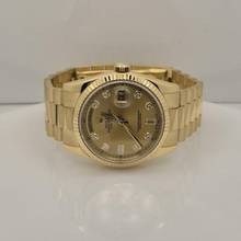 Thumbnail von Rolex Day-Date 36 Presidente Yellow Gold & Diamonds 36mm Completo