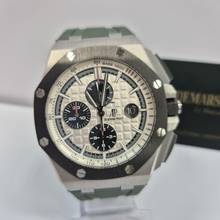 Thumbnail von Audemars Piguet Royal Oak Offshore Chronograph Panda Cerâmica 44mm Completo