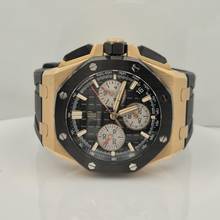 Thumbnail von Audemars Piguet Royal Oak Offshore Chronograph Flyback Ouro Rosé & Cerâmica 43mm Completo