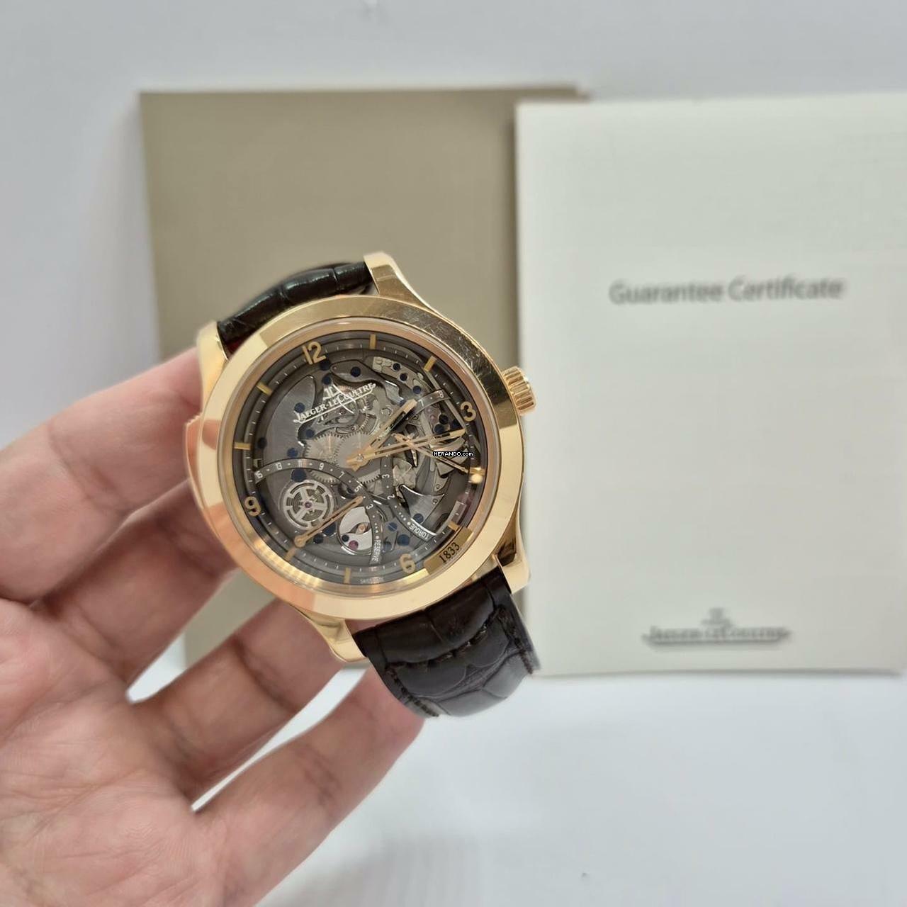 Jaeger-LeCoultre Master Minute Repeater Ouro Rosé 15 Days Ltd. Edition Completo