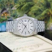 Thumbnail von Rolex Datejust 36 Stahl Ref :16220 Rolex Box von 1990 </h1>