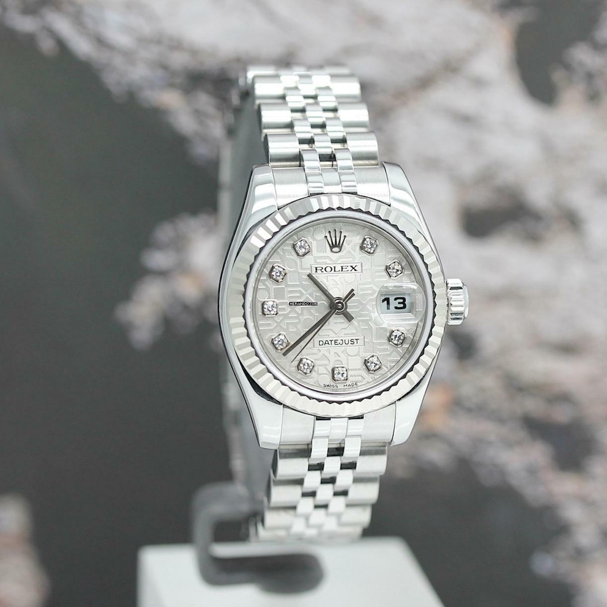 Thumbnail von Rolex Lady-Datejust Ref: 179174 mit Box von 2006 </h1>