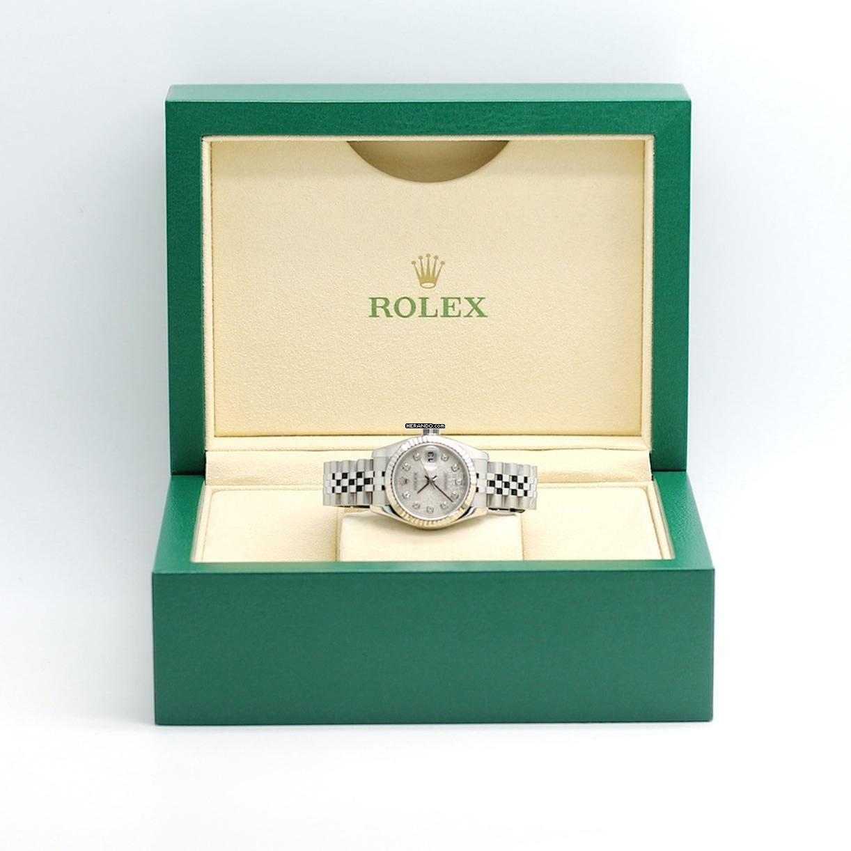 Thumbnail von Rolex Lady-Datejust Ref: 179174 mit Box von 2006 </h1>