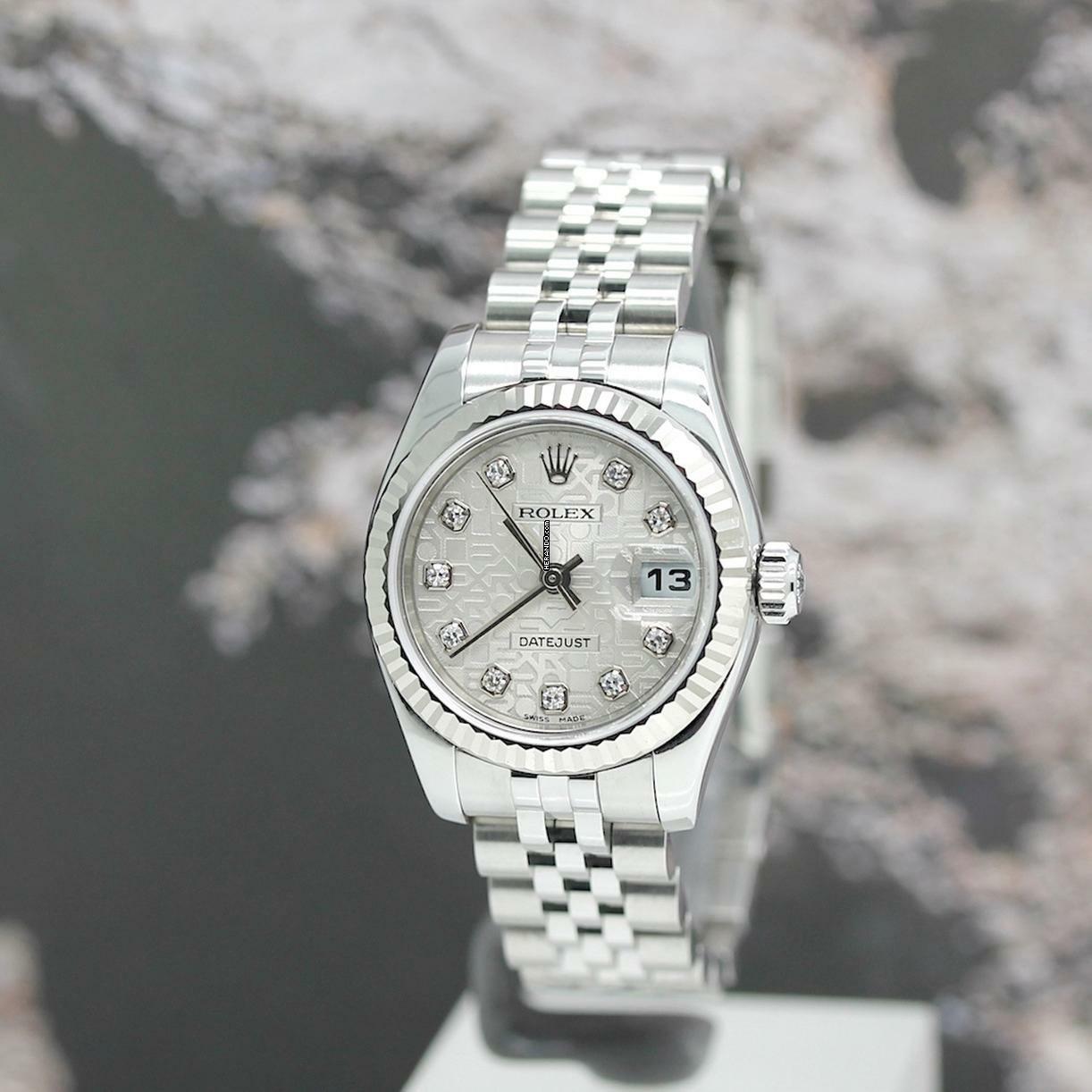 Thumbnail von Rolex Lady-Datejust Ref: 179174 mit Box von 2006 </h1>