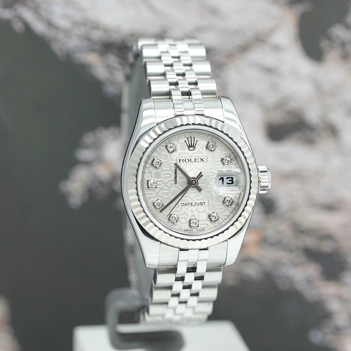 Thumbnail von Rolex Lady-Datejust Ref: 179174 mit Box von 2006 </h1>