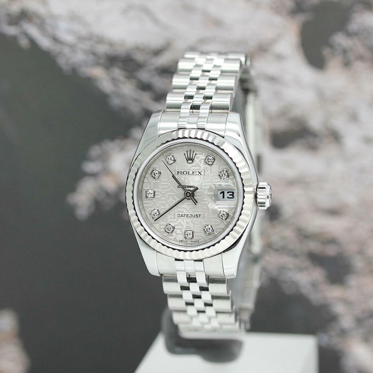 Thumbnail von Rolex Lady-Datejust Ref: 179174 mit Box von 2006 </h1>