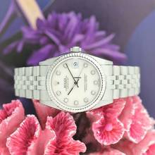 Thumbnail von Rolex Datejust 31 Medium Stahl/Weißgold Ref :68274 Box von 1998 </h1>