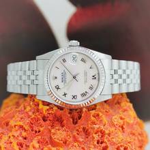 Thumbnail von Rolex Datejust 31 Medium Stahl/Weißgold Ref :78274 Box von 2002 </h1>