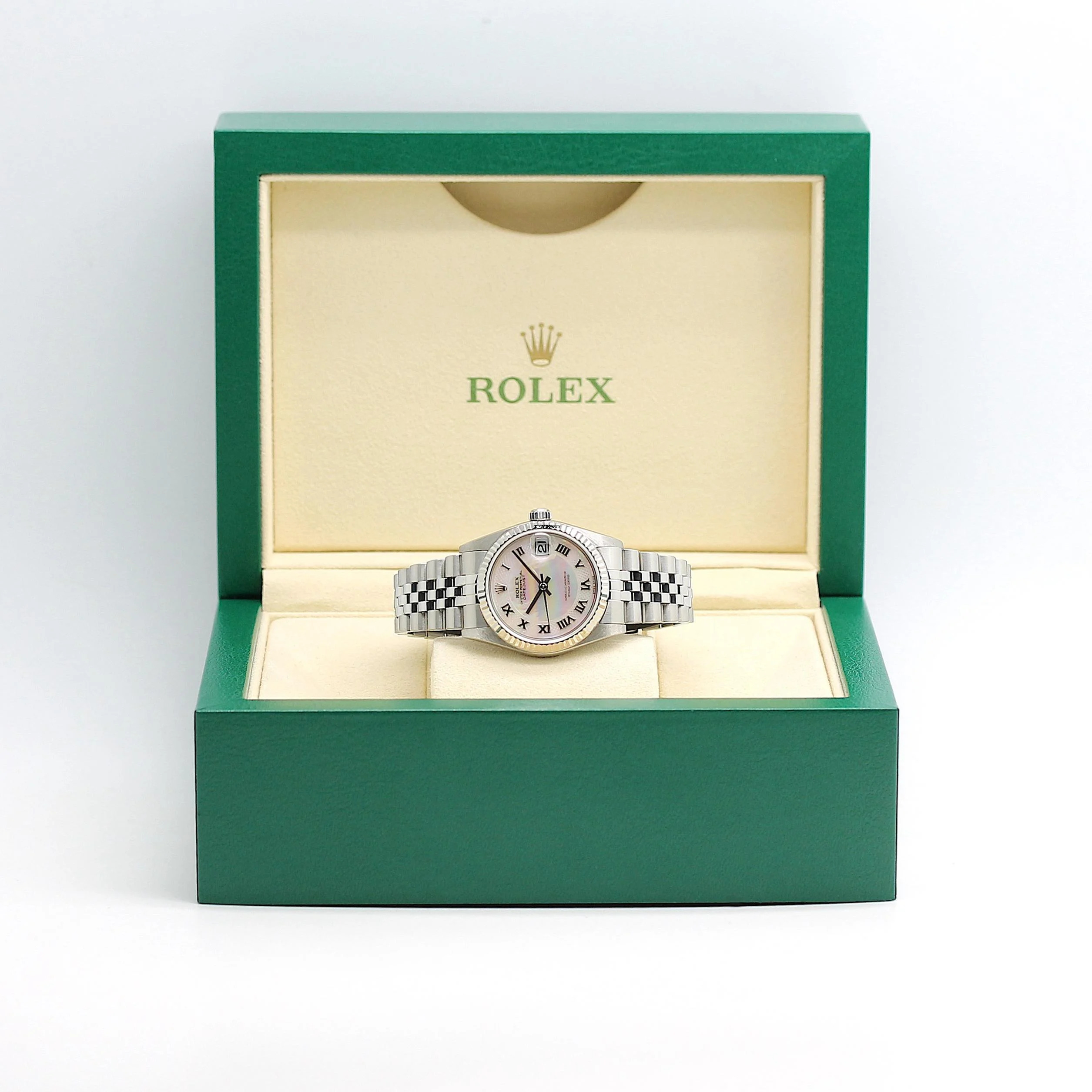  Rolex Datejust 31 Medium Stahl/Weißgold Ref :78274 Box von 2002 </h1> 