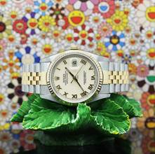 Thumbnail von Rolex Datejust 36 Stahl/Gold Ref :16233 Rolex Box & Papiere von 1990 </h1>