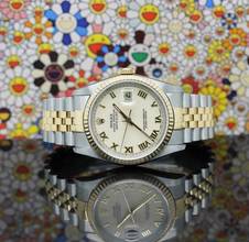 Thumbnail von Rolex Datejust 36 Stahl/Gold Ref :16233 Rolex Box & Papiere von 1990 </h1>