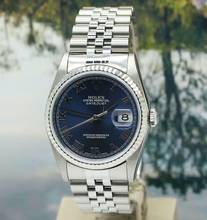Thumbnail von Rolex Datejust 36 Stahl Ref :16234 Rolex Box & Papiere von 2001 </h1>