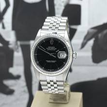 Thumbnail von Rolex Datejust 36 Stahl Ref :16234 Rolex Box & Papiere von 2002 </h1>